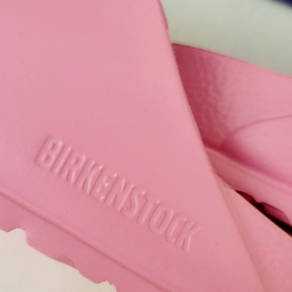 *SOLD* Birkenstock Barbie Arizona Eva Slip-On Pink Sandals Women's Size 37 US 6 - Picture 15 of 16